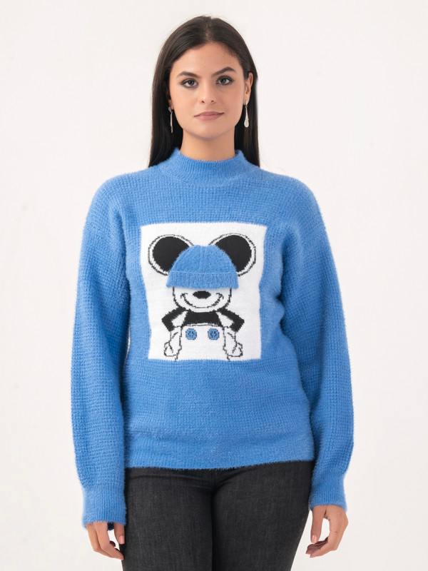 Albion Women Winter R.Blue Sweaters