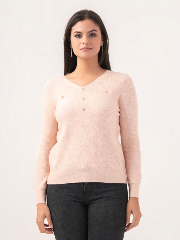 Albion Women Winter Peach Sweaters