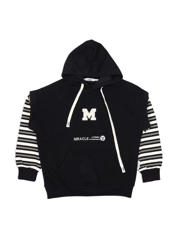 Albion Kids Boys Black Sweatshirt