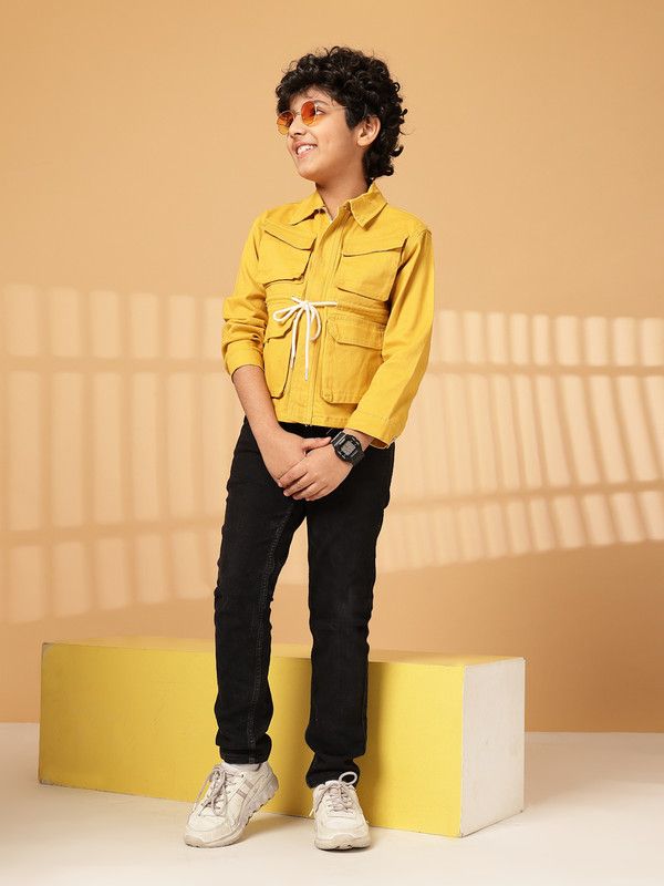 Albion By CnM Kids Boys YELLOW JACKET