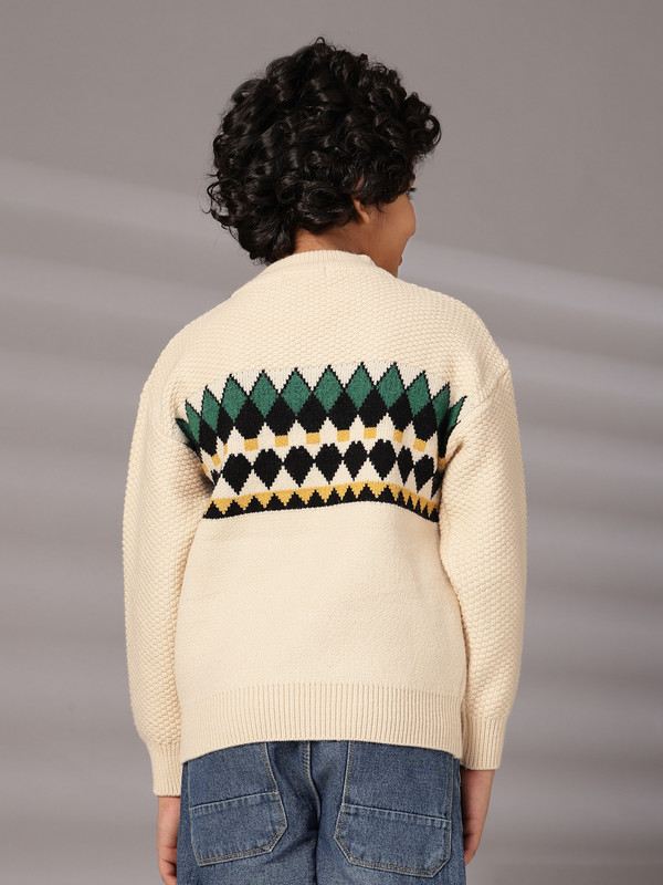 Albion By CnM Kids Boys CREAM PULLOVER