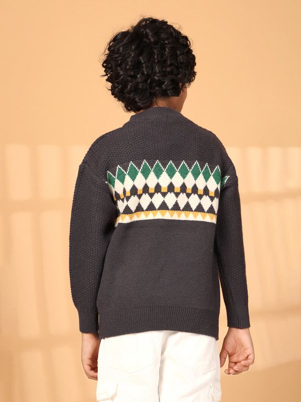 Albion By CnM Kids Boys GREY PULLOVER