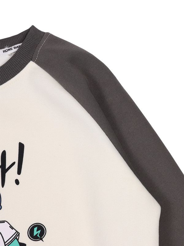 Albion Kids Boys Black Sweatshirt