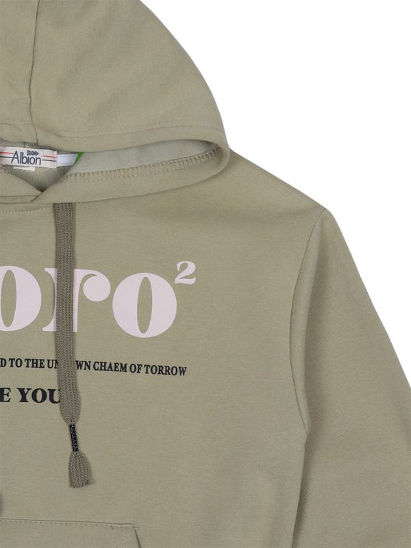 Albion Kids Boys Green Sweatshirt
