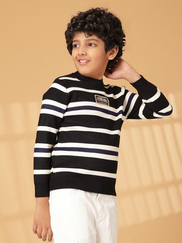 Albion By CnM Kids Boys BLACK PULLOVER