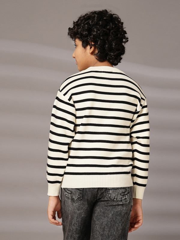 Albion By CnM Kids Boys WHITE PULLOVER