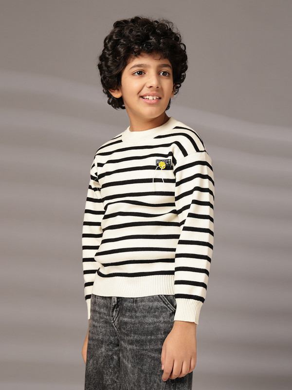 Albion By CnM Kids Boys WHITE PULLOVER