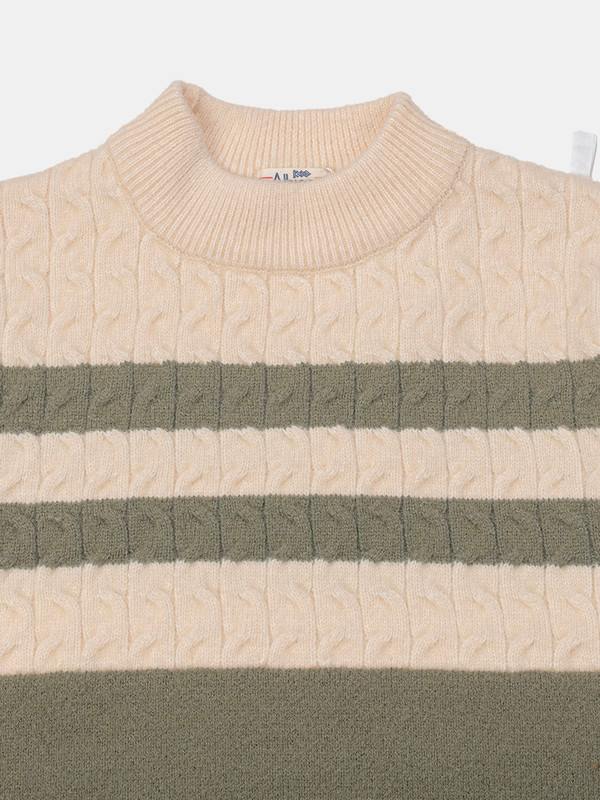 Albion Kids Boys Green Sweaters