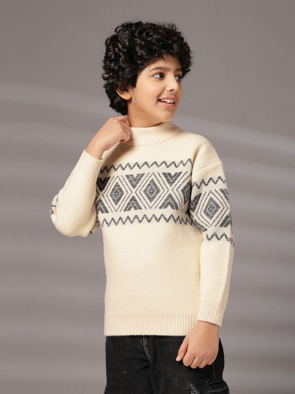 Albion By CnM Kids Boys CREAM PULLOVER