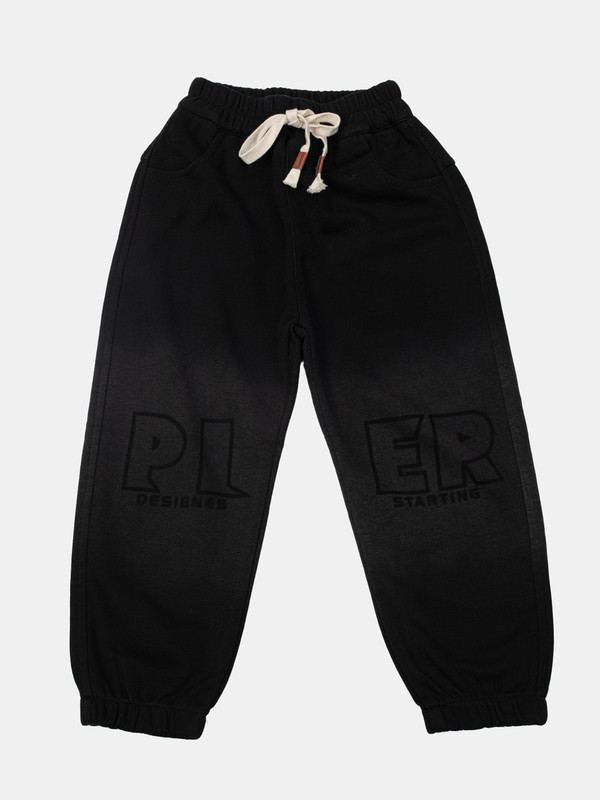 Albion Kids Boys Black Track Pant