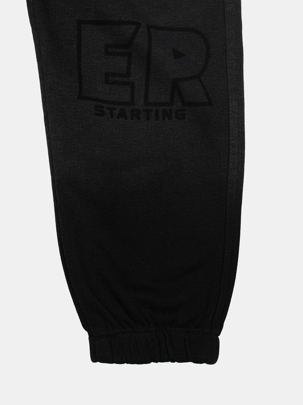 Albion Kids Boys Black Track Pant