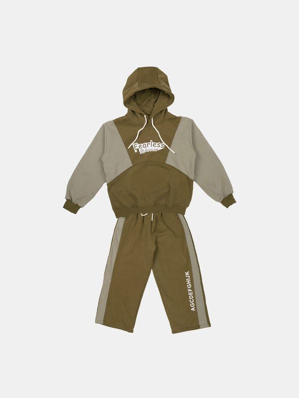 ALBION BOYS WINTER GREEN TRACK SUIT