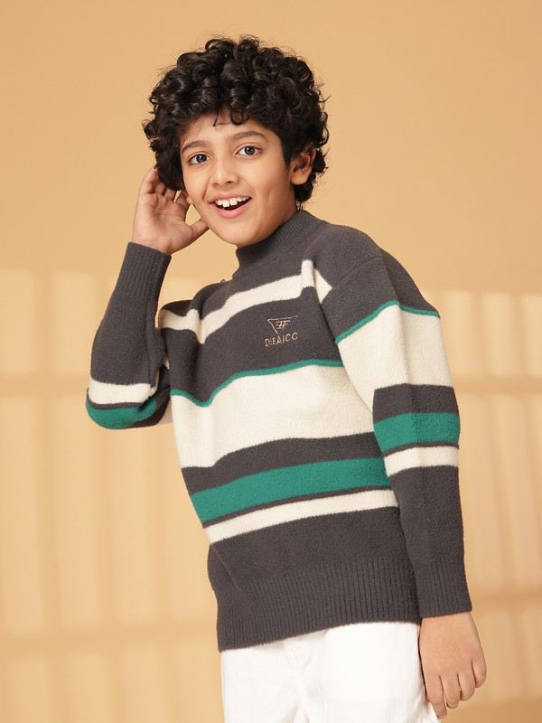 Albion By CnM Kids Boys GREY PULLOVER