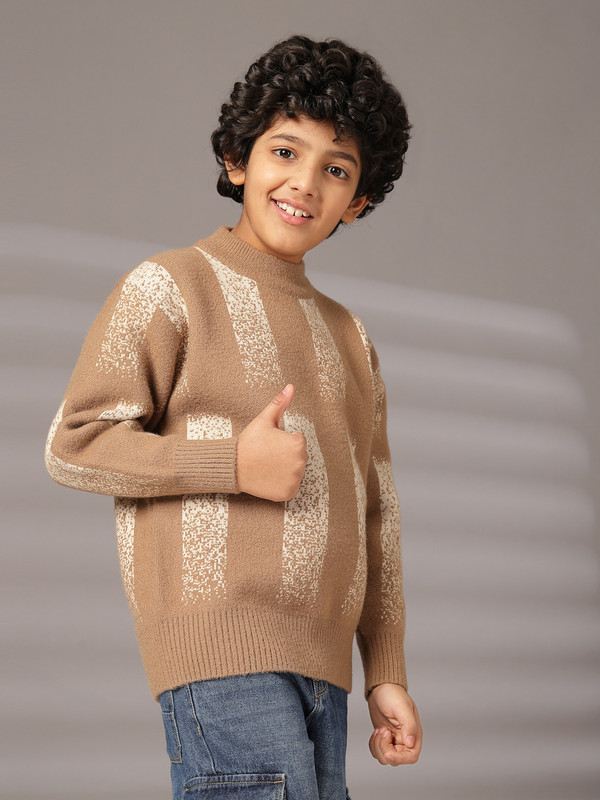 Albion By CnM Kids Boys KHAKI PULLOVER