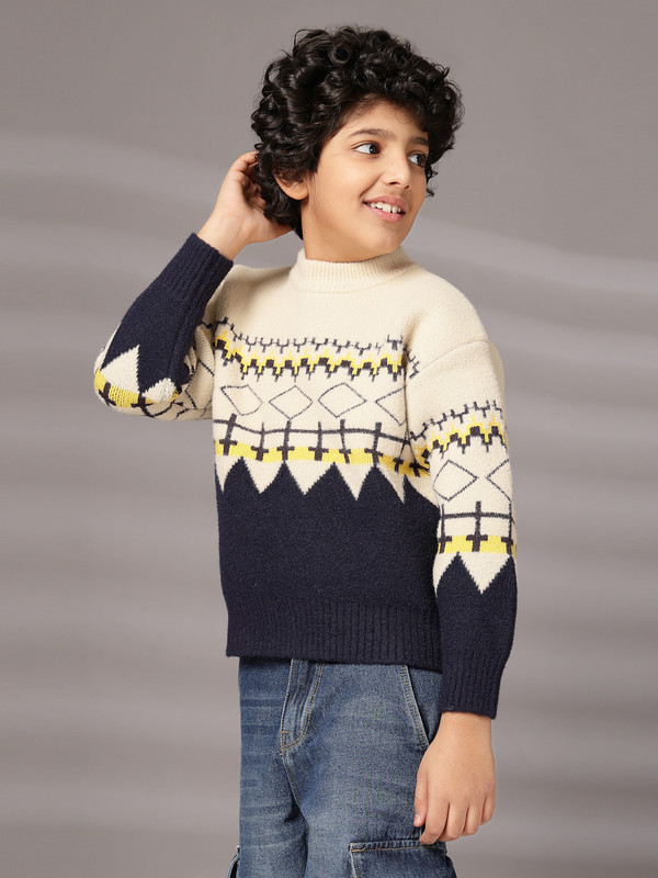 Albion By CnM Kids Boys NAVY PULLOVER