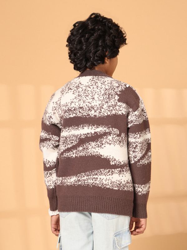 Albion By CnM Kids Boys BROWN PULLOVER