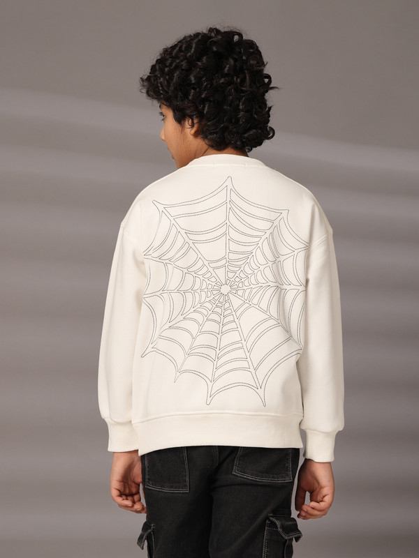 Albion By CnM Kids Boys WHITE SWEATSHIRT