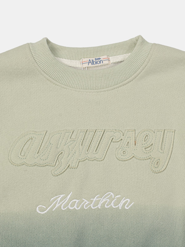 Albion Kids Boys Green Sweatshirt
