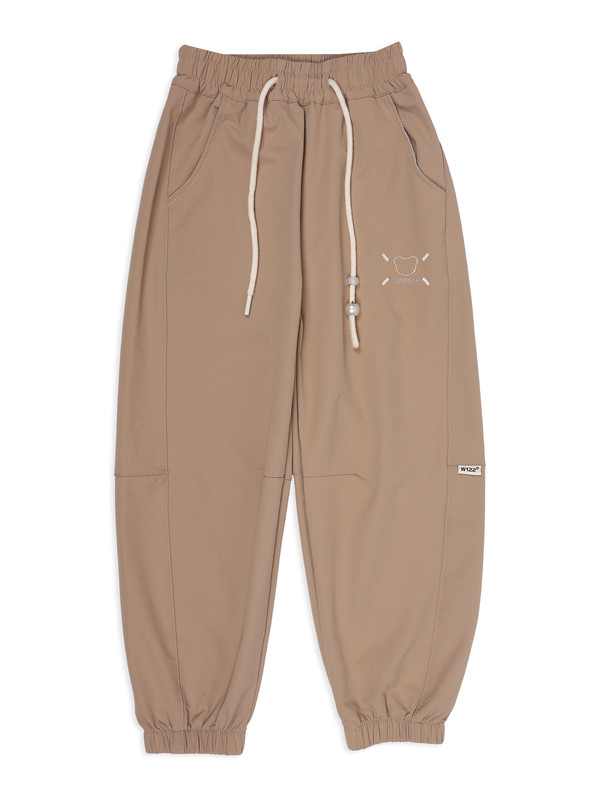 Albion Kids Girls Khaki Casual Jogger