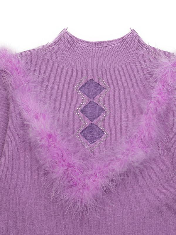 Albion Kids Girls Purple Coordinate Set
