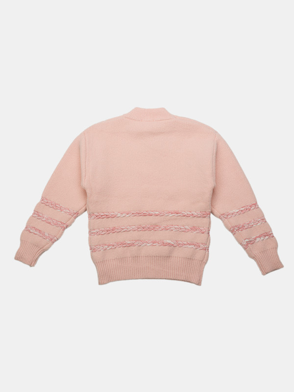 Albion Kids Girls Pink Pullover