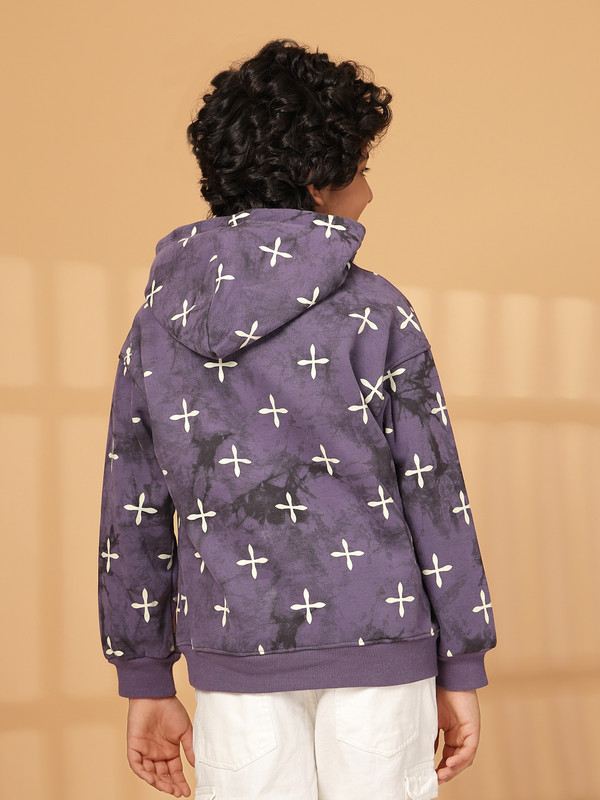 Albion By CnM Kids Boys PURPLE SWEATSHIRT