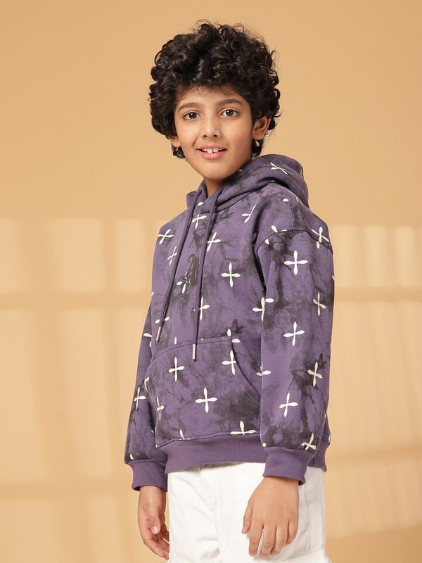 Albion By CnM Kids Boys PURPLE SWEATSHIRT