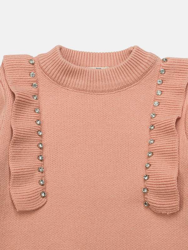 Albion Kids Girls Peach Coordinate Set