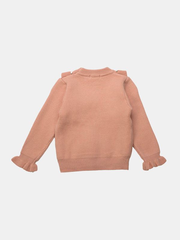 Albion Kids Girls Peach Coordinate Set