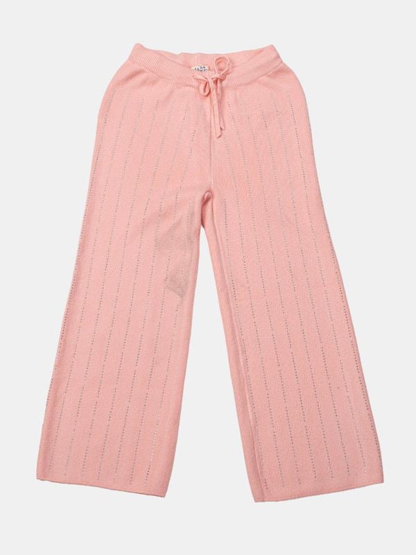 Albion Kids Girls Peach Track Pant