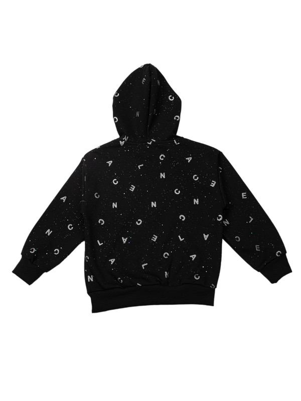Albion Kids Girls Black Sweatshirt