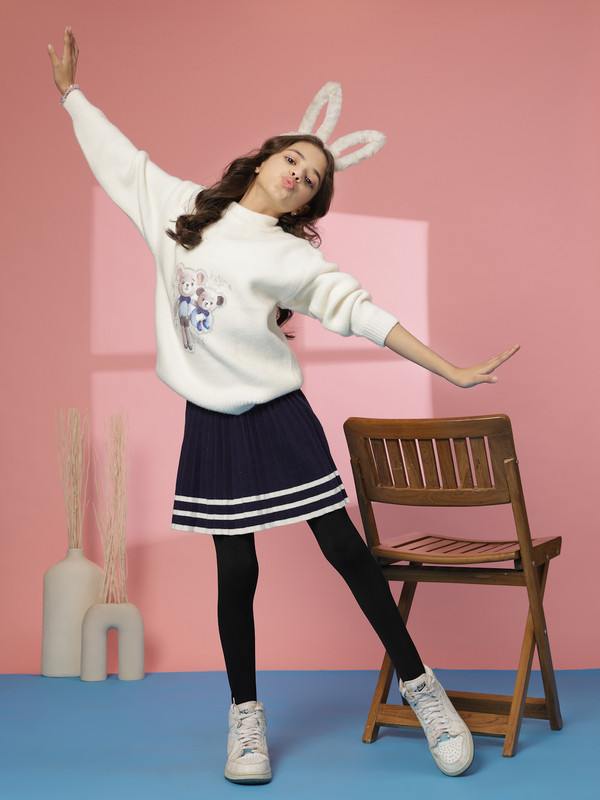 Albion By CnM GIRLS KIDS WHITE PULLOVER