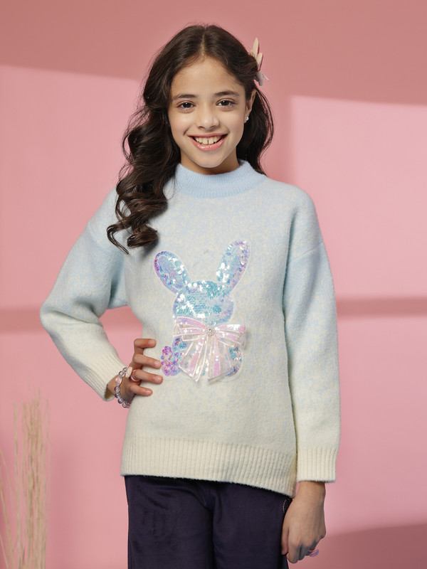 Albion By CnM GIRLS KIDS BLUE PULLOVER