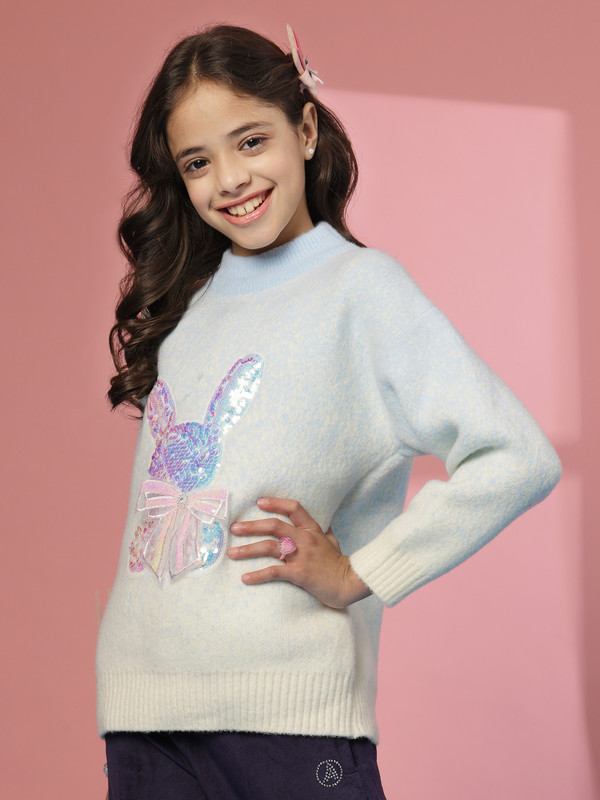 Albion By CnM GIRLS KIDS BLUE PULLOVER