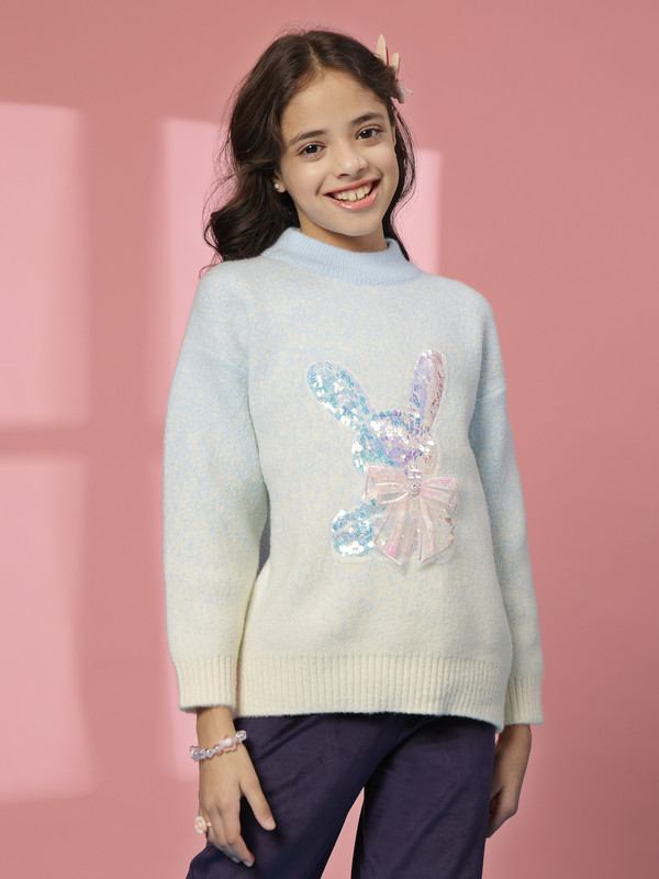 Albion By CnM GIRLS KIDS BLUE PULLOVER