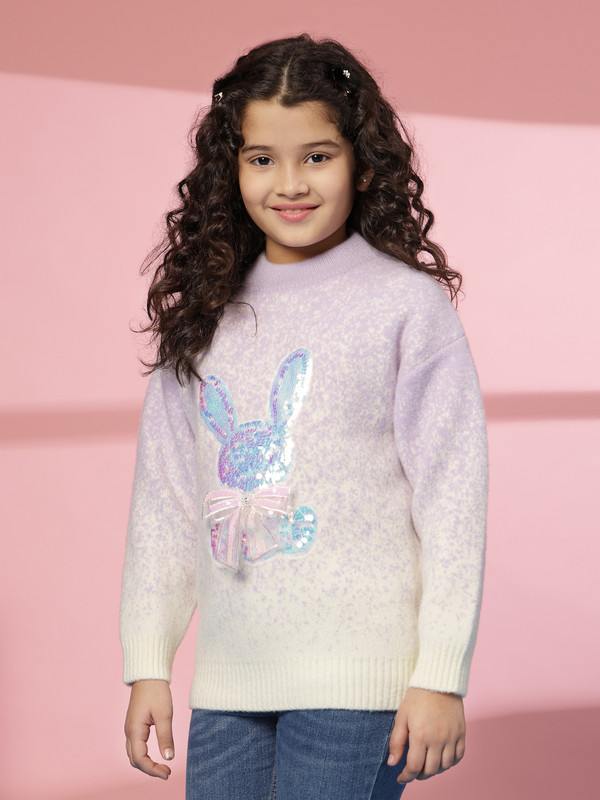 Albion By CnM GIRLS KIDS PURPLE PULLOVER