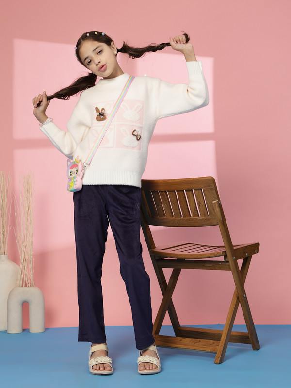 Albion By CnM GIRLS KIDS PINK PULLOVER