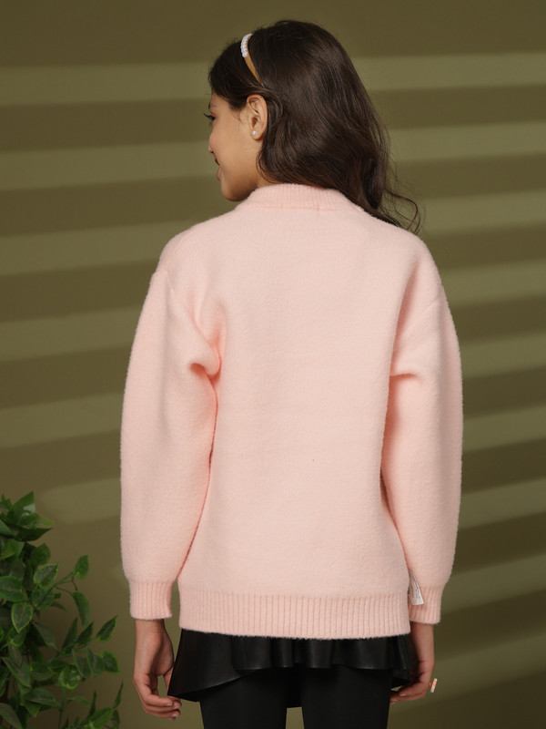 Albion By CnM GIRLS KIDS PINK PULLOVER