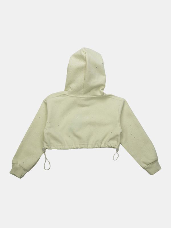 Albion Kids Girls Green Sweatshirt