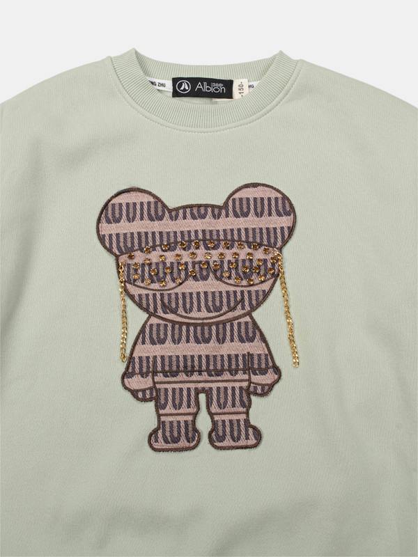 Albion Kids Girls C.Green Sweatshirt