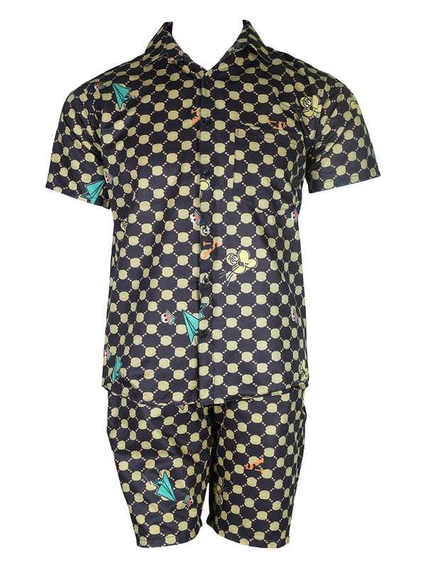 Albion Mens Steele Black Coord Set
