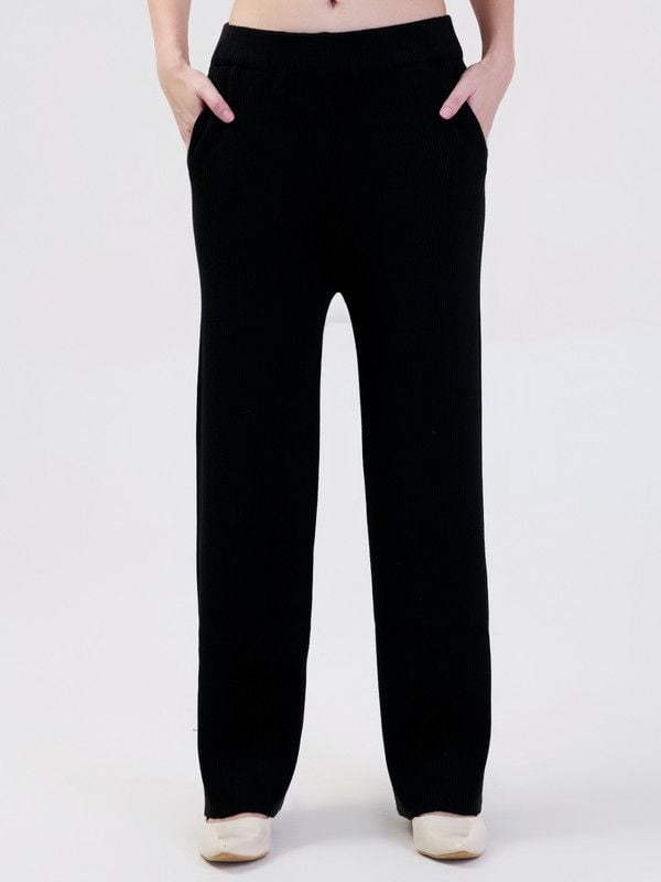 ALBION SMART LADIES BLACK PALAZZO