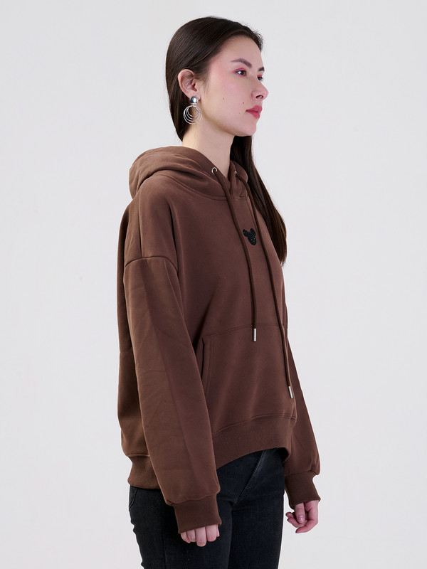 Ladies brown sweatshirt online
