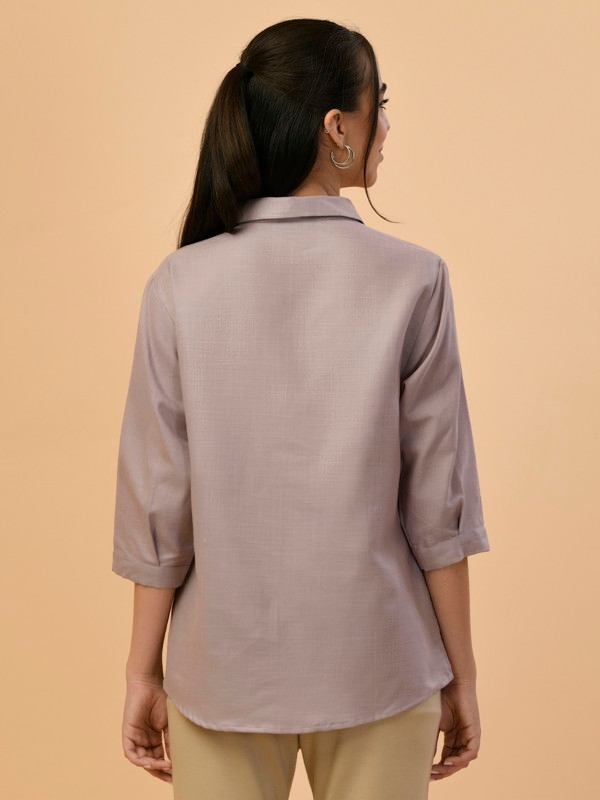 ALBION PREMIUM LADIES LAVENDER BLOUSON TOP