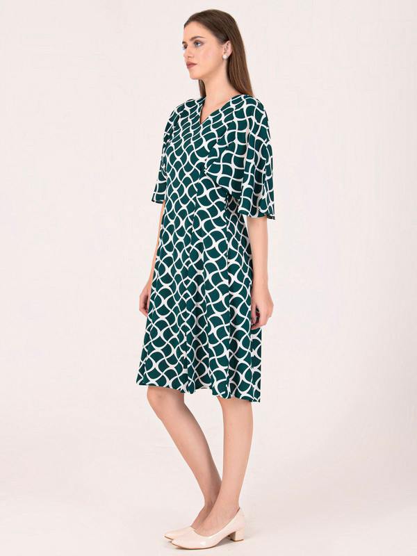 Albion Women Green Smart Dress