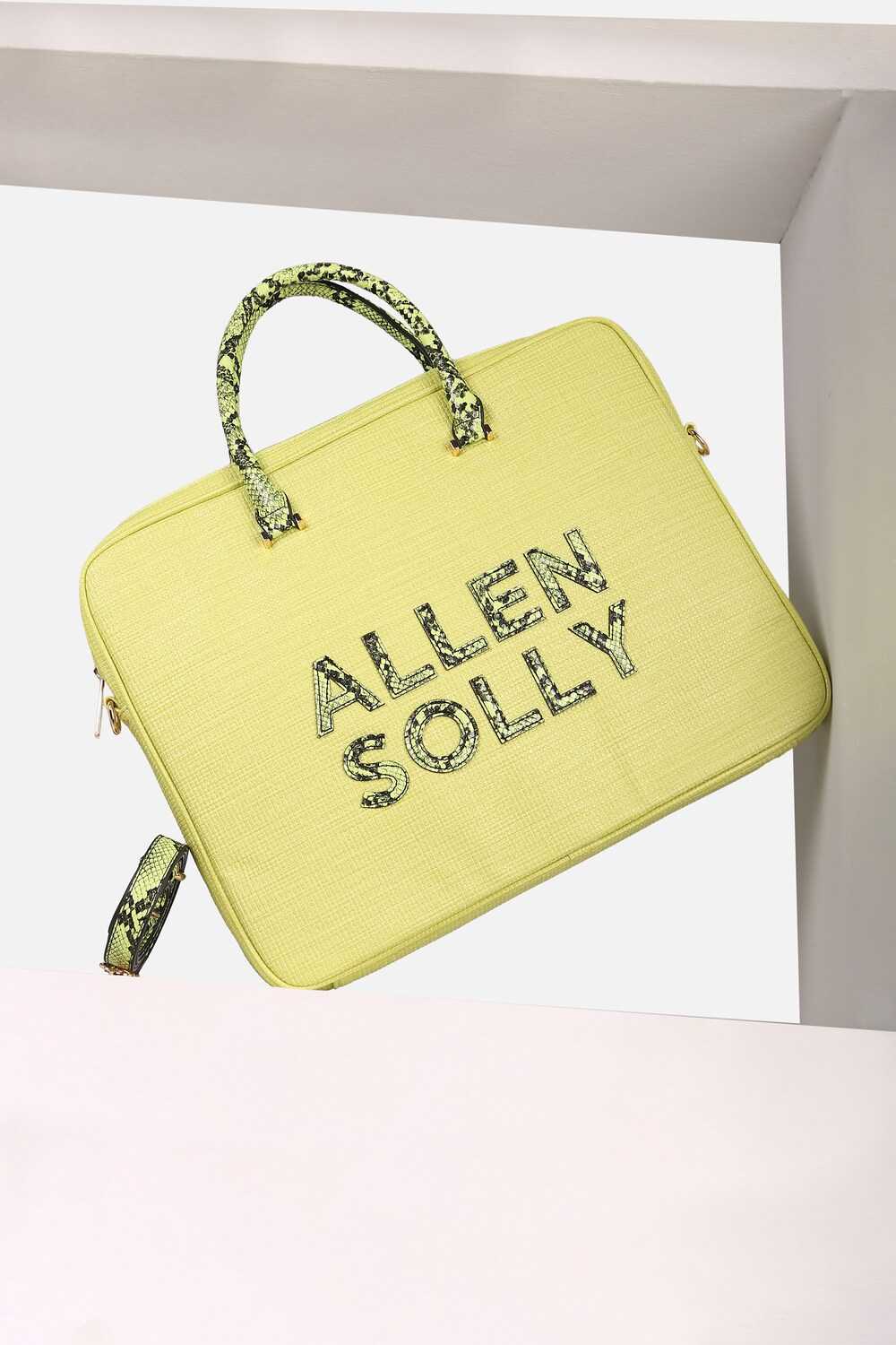 Women Green Formal Laptop Bag