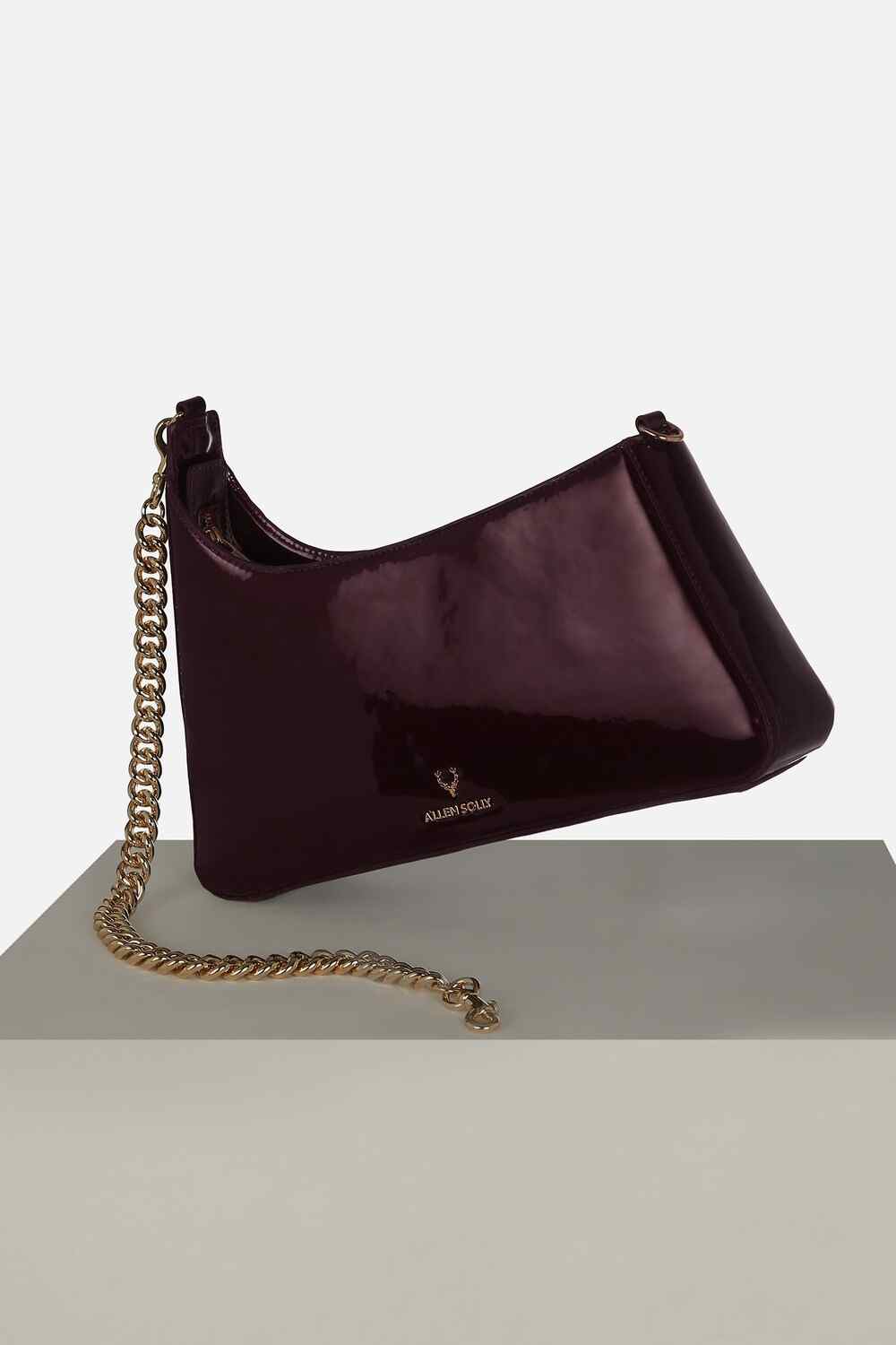 Women Maroon Casual Sling Bag