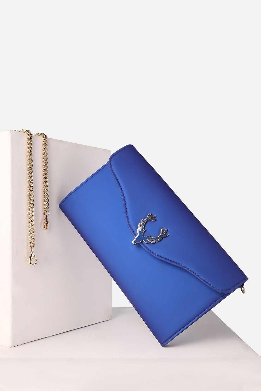 Women Blue Casual Wallet