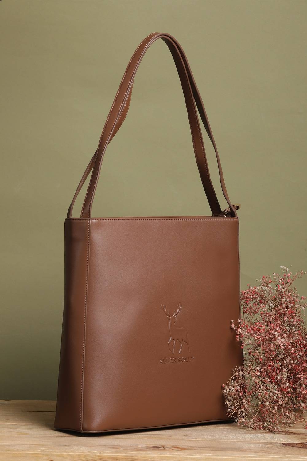 Women Brown Casual Handbag