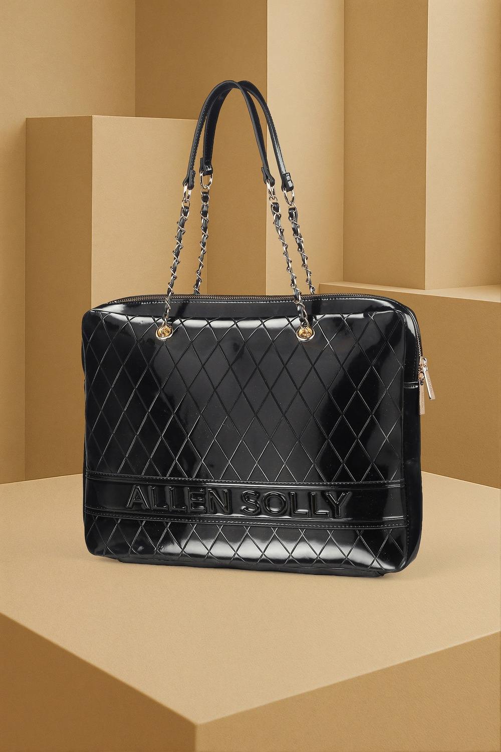 Women Black Formal Handbag